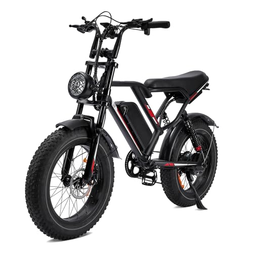 S8 Electric Bike for Adult, 1000W 20" Fat Tire, Removable Battery, 7-Speed G502644