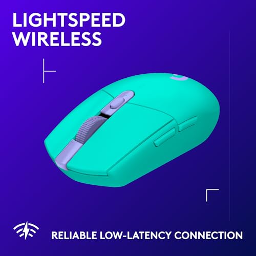 Logitech G305 LIGHTSPEED Wireless Gaming Mouse, Hero 12K Sensor, Black O4133