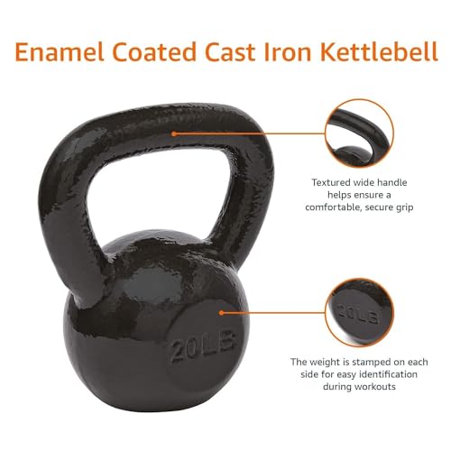 Amazon Basics Cast Iron Kettlebell N5183