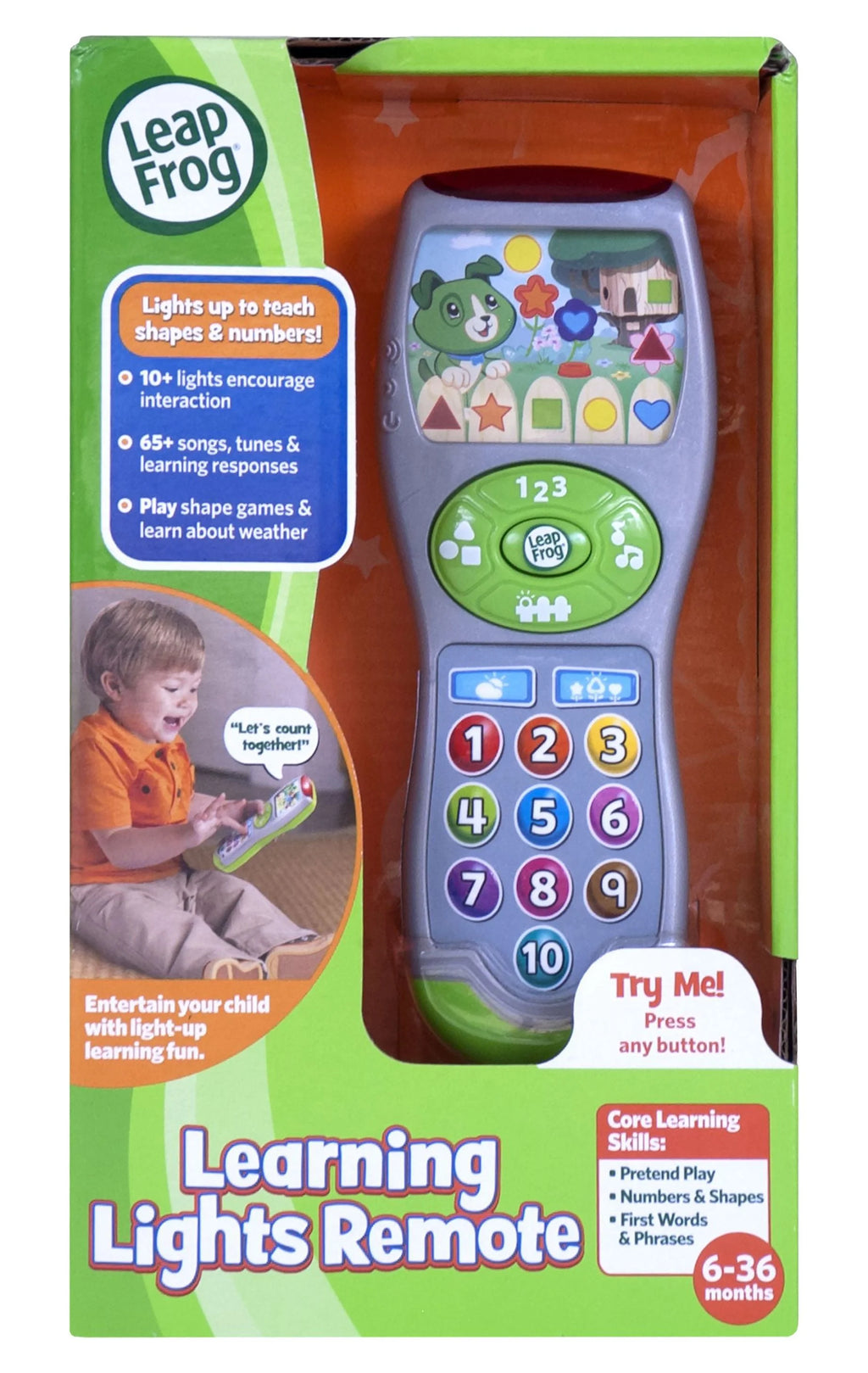 LeapFrog Scout's Learning Lights Remote, Pretend Play Toy Z937