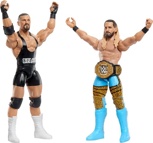Mattel WWE Main Event Championship Showdown 2-Pack Action Figures & Accessory O3534