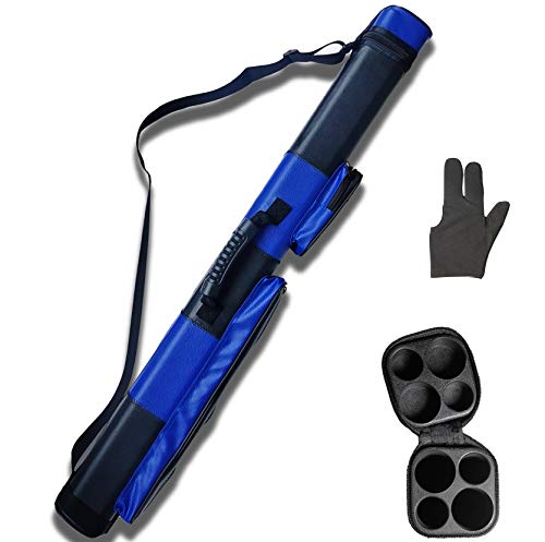 2x2 Hard Square Pool Cue Carrying Case N141
