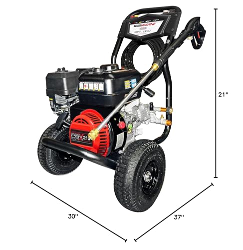 Simpson Cleaning 3400 PSI Gas Pressure Washer, 2.5 GPM, CRX Engine, 25-Foot Hose K189