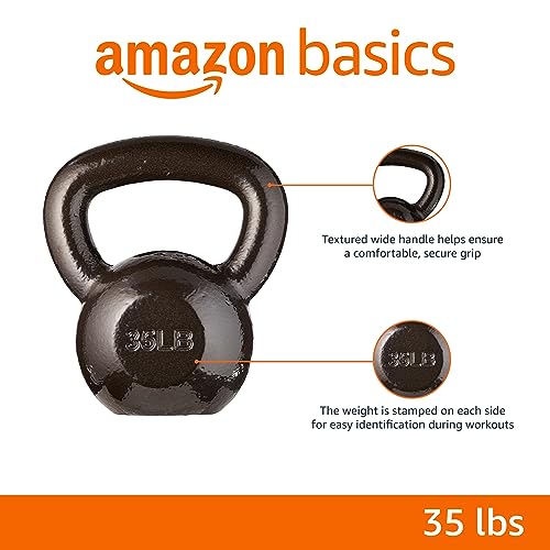 Amazon Basics Cast Iron Kettlebell N5183