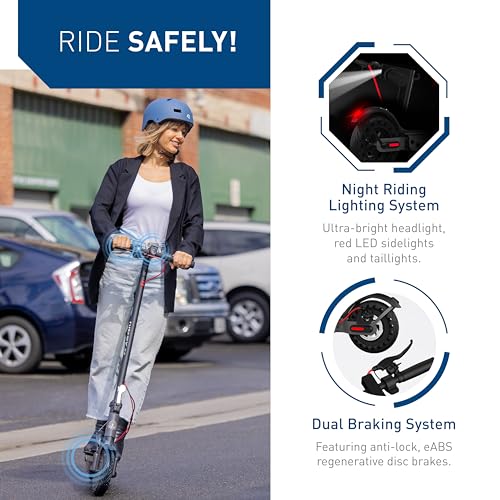 Hiboy S2 Series Electric Scooter for Adults, Folding Commuting Scooter with Double Braking System X20346