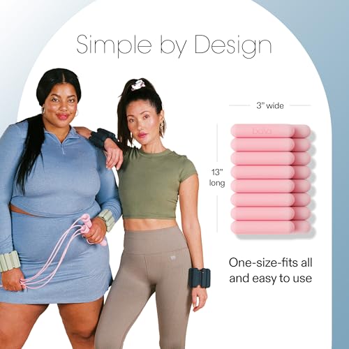 Bala Bangles Wrist & Ankle Weights Adjustable Silicone Set for Women Men Y10032