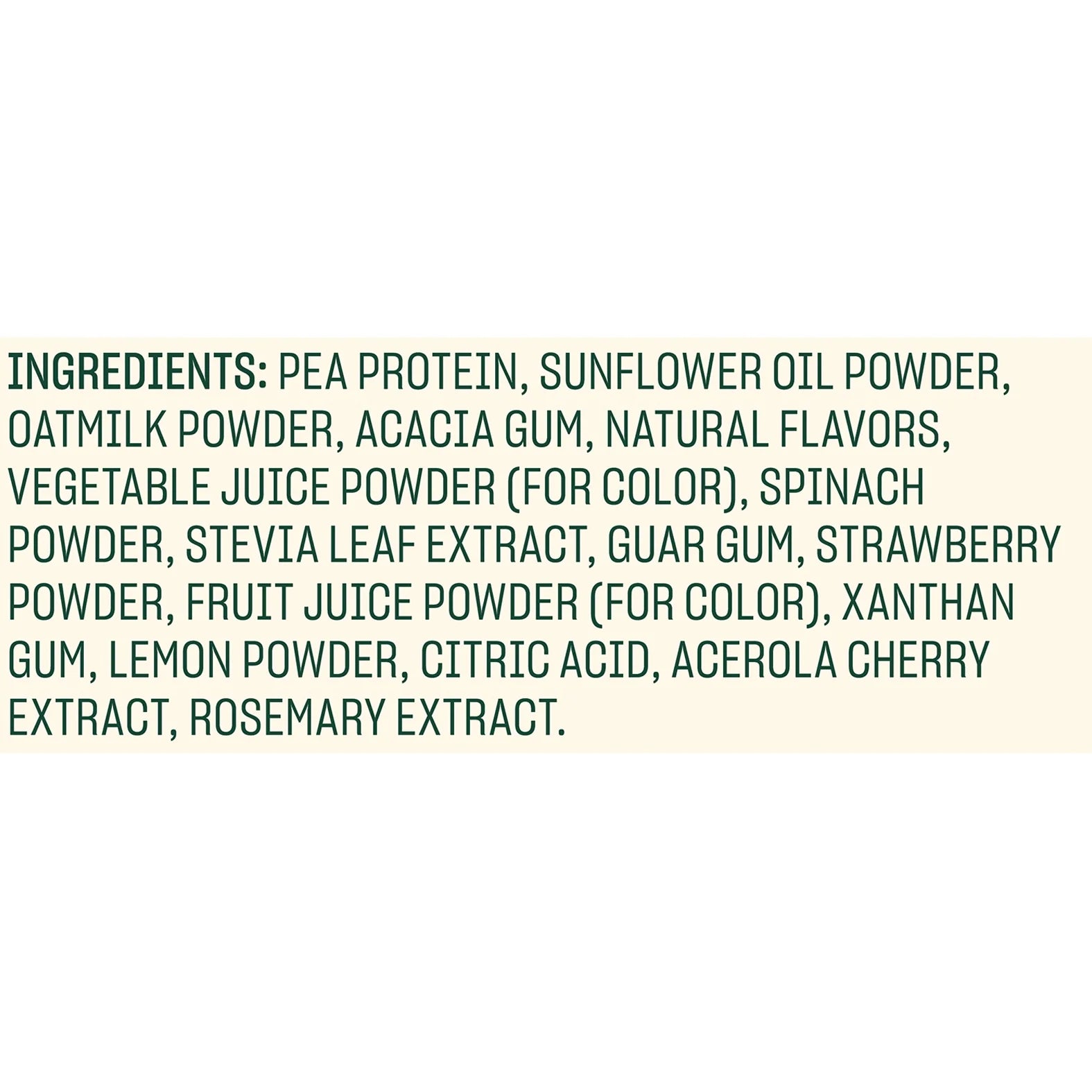Vega Real Food Smoothie Wildberry Bliss Vegan Protein Powder 20g Plant Based Protein 19 Oz S126
