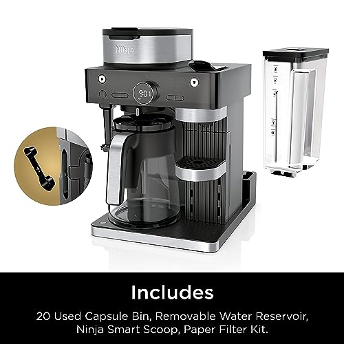 Ninja Espresso & Coffee Maker & Barista System, Black, CFN601 N3810