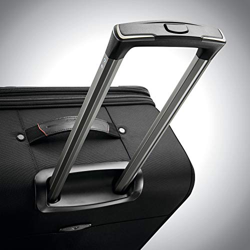 Samsonite Pro Travel Softside Expandable Luggage with Spinner Wheels, Black, Carry-On 21-Inch L839
