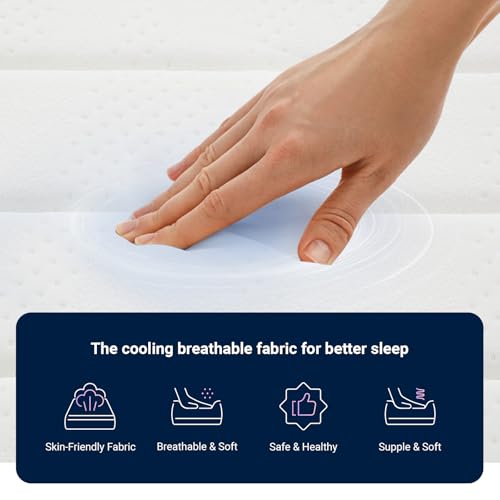 Avenco King Mattress 12 Inch Medium Firm Hybrid with Pocket Springs H486321