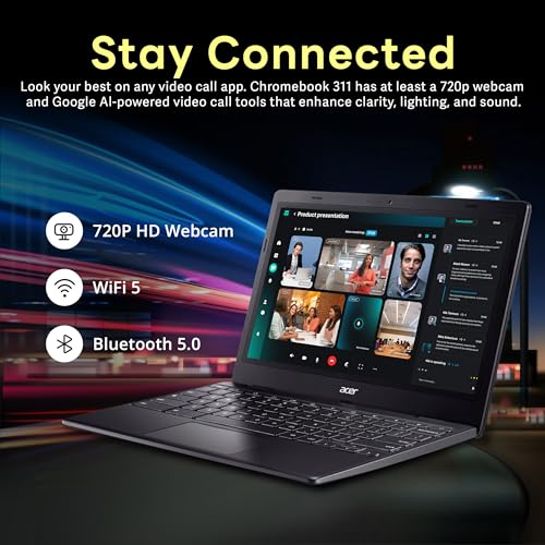 acer Chromebook 315 Laptop 15.6" HD Intel Celeron 4GB RAM 64GB eMMC Chrome OS V95880
