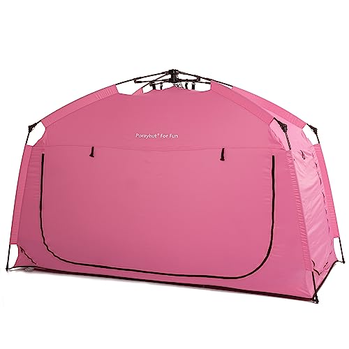 Indoor Instant Privacy Bed Tent with 3 Doors I962