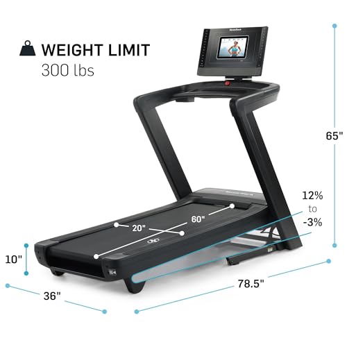 NordicTrack Commercial Series Foldable Treadmill with Incline and Decline O97490