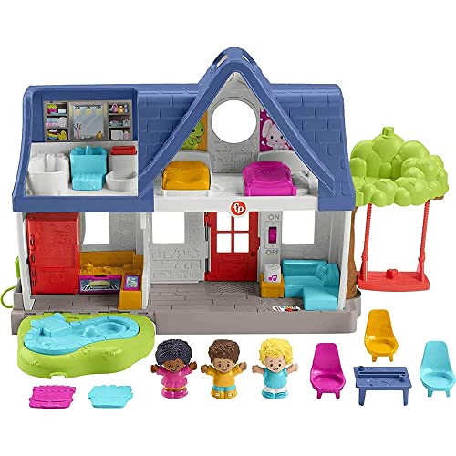 Fisher-Price Little People Friends Together Play House Set with Smart Stages N5792