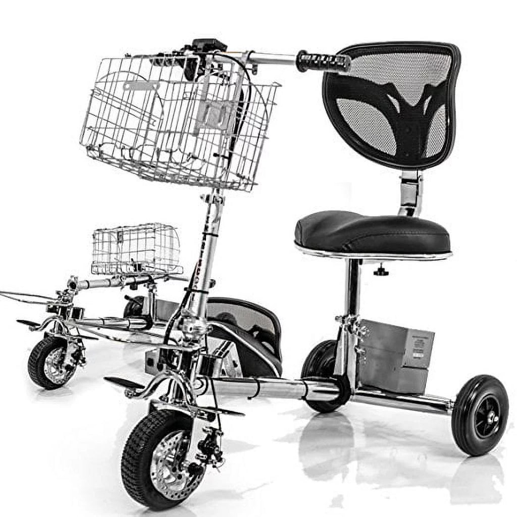 SmartScoot Lightweight Folding Mobility Scooter with Lithium Battery L656818