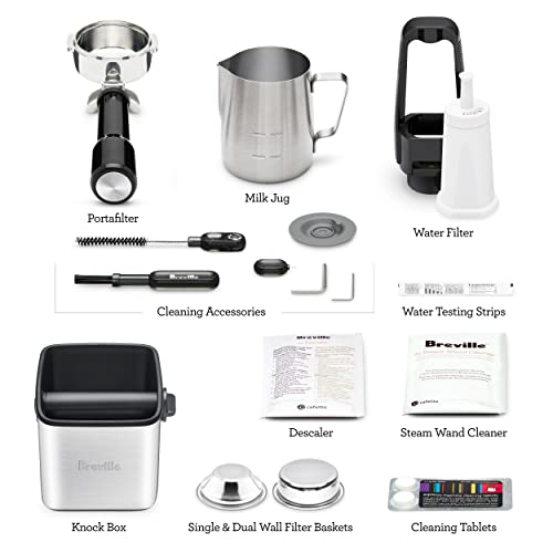 Breville Oracle Espresso Machine BES980XL, Brushed Stainless Steel L523927
