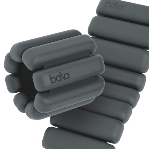 Bala Bangles Wrist & Ankle Weights Adjustable Silicone Set for Women Men Y10032