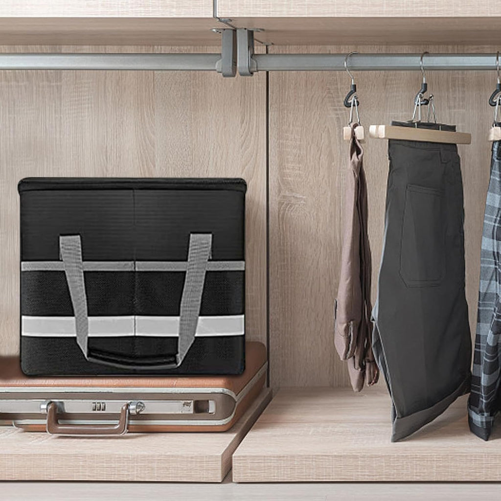 Fireproof Storage Box with Lock for Documents and Cash O506528