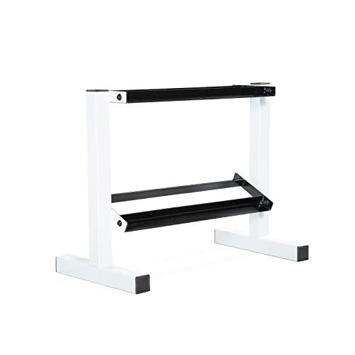 CAP Barbell 150 lb Dumbbell Set with 2-Tier Rack M513373