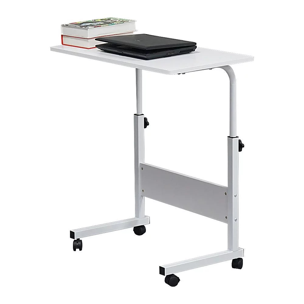 Ktaxon Adjustable Rolling Overbed Table for Laptop and Notebook D140