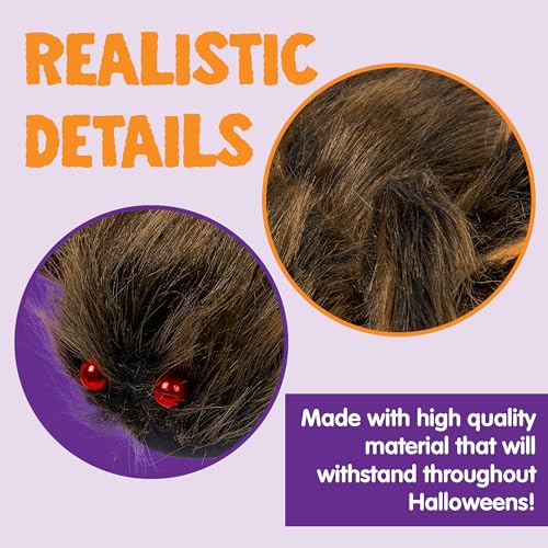 JOYIN 9 Ft Halloween Spider Outdoor Decorations Giant Scary Props Q72122