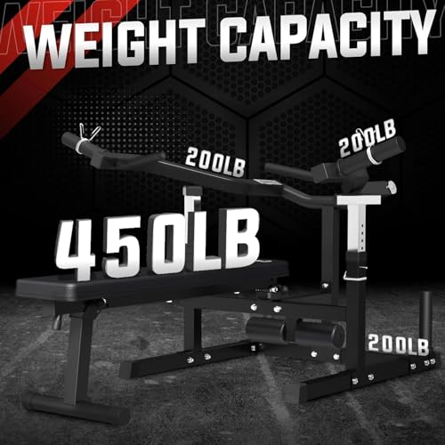 GMWD Chest Press Machine 1050LBS with Independent Converging Arms, Adjustable Bench U29223