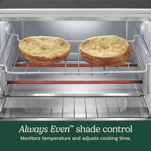 Cuisinart TOB-40N Custom Classic Toaster Oven Broiler, Brushed Stainless and Black T17103