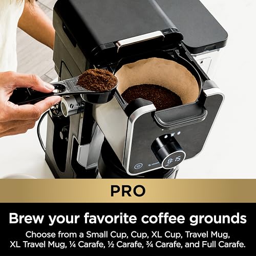 Ninja DualBrew Pro Specialty 12-Cup Coffee Maker with K-Cup Combo, Single Serve & Drip, Permanent Filter Included U419373