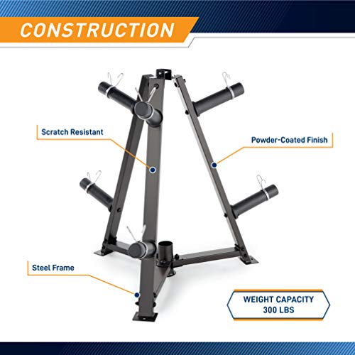 Marcy Olympic Weight Plate Tree for 2-Inch Plates Z6590