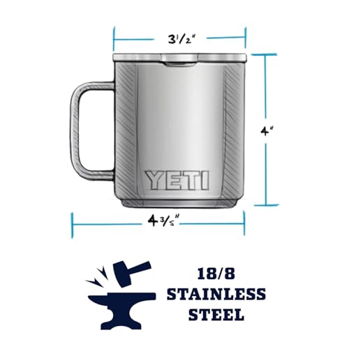 YETI Rambler 10 oz Stackable Mug with MagSlider Lid X80042