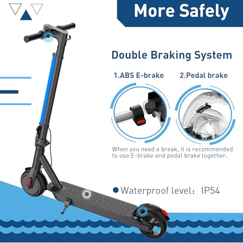 Hiboy Electric Scooter, 350W Motor, 13 MPH, Foldable, UL 2272 Certified H307320