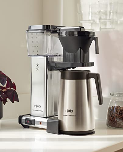 Technivorm Moccamaster 79317 KBGT Thermal Carafe 10-Cup Coffee Maker, Stone Grey F58579