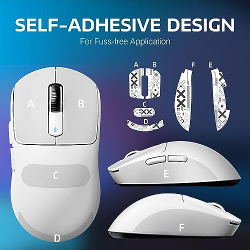 ATTACK SHARK X3 Wireless Gaming Mouse, 49g Ergonomic, PAW3395 26K DPI, White C238377