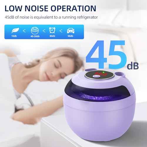 Ultrasonic Retainer Cleaner for Dentures, Mouth Guards, Braces, Jewelry, 200ML, 45kHz X607