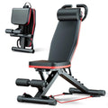 14-in-1 Multi-Functional Weight Bench, 1000 lbs Capacity Workout Bench for Home Gym, Foldable Incline Bench for Full Body Workout, 6 Adjustable Incline Levels, Suitable for Strength Training