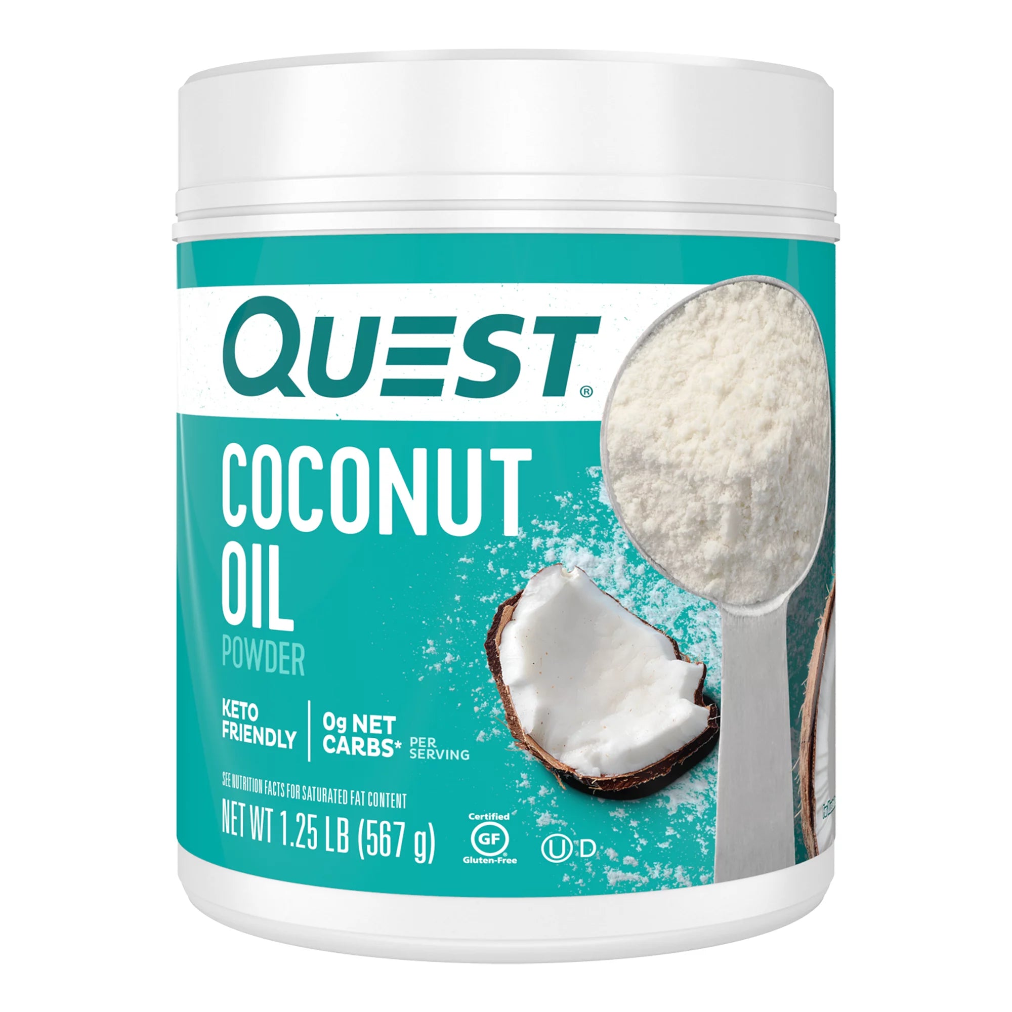 Quest Coconut Oil Powder, Unflavored, 20 oz Z8876