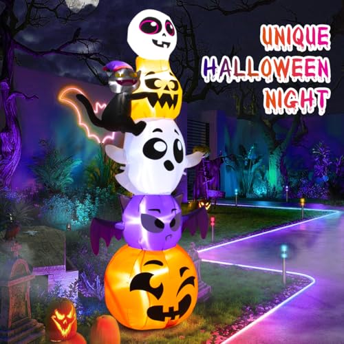 Meland Halloween Inflatable 8FT Outdoor Decorations with LED Light L6475