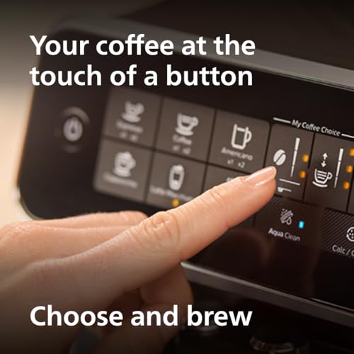 Philips 3200 Series Fully Automatic Espresso Machine with LatteGo, Black (EP3241/54) Z899846