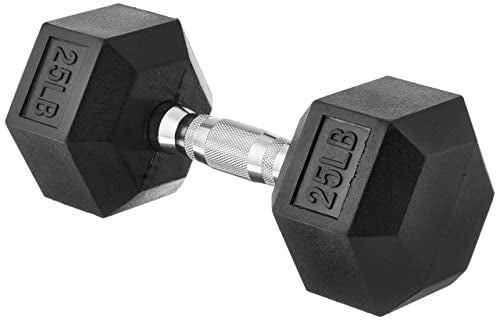 Amazon Basics Rubber Hex Dumbbell K648924