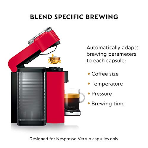 Nespresso Vertuo Coffee and Espresso Maker by De'Longhi, Graphite Metal E903048