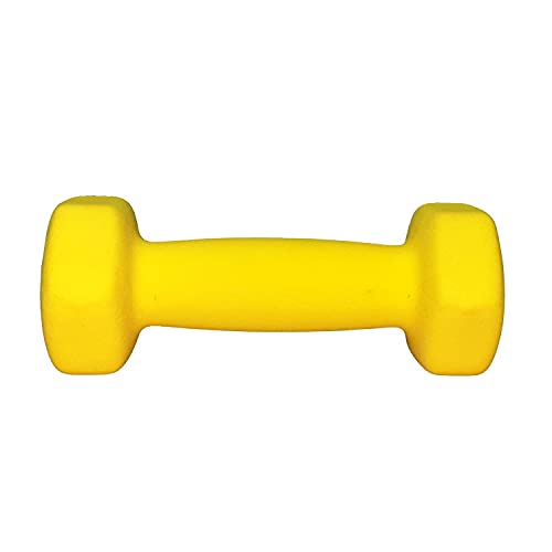 FUXION Neoprene Dumbbell Hand Weights, Set of 2, Hexagon Non-Slip E207497