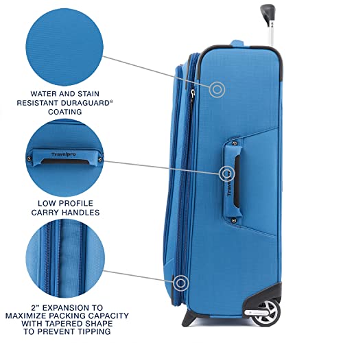 Travelpro Maxlite 5 Softside Expandable 2 Wheel Carry-On Luggage, Burgundy, 22-Inch Q6258