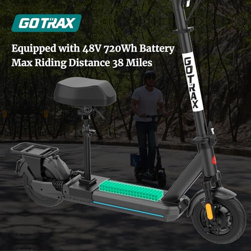 Gotrax Electric Scooter for Adult, 500W Motor, 20MPH, Foldable Commuting E-Scooter A701