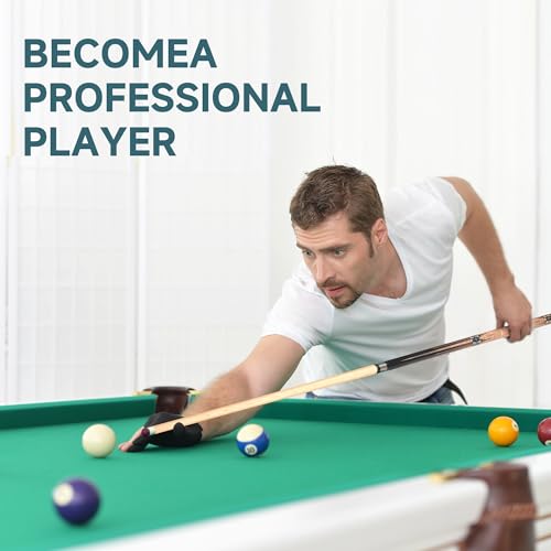 HomeSeason Pool Cue Stick 57" Low Deflection Billiard Cue Z435367