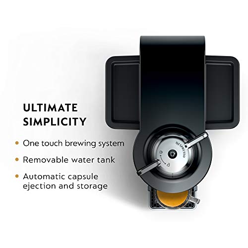 Nespresso Vertuo Coffee and Espresso Maker by De'Longhi, Graphite Metal E903048