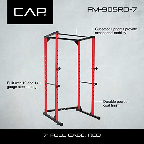 CAP Barbell Full Cage Power Rack Color Series G566426