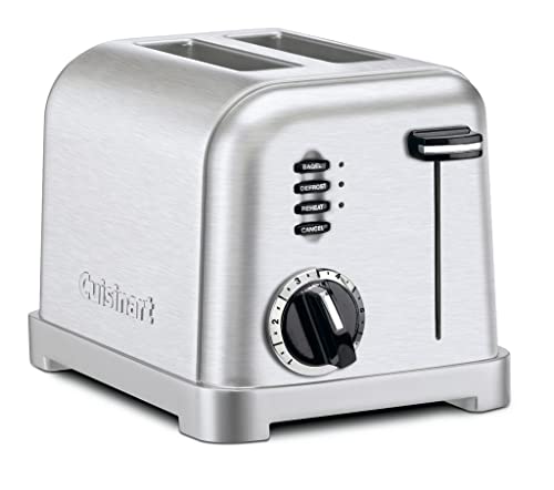 Cuisinart TOB-40N Custom Classic Toaster Oven Broiler, Brushed Stainless and Black T17103