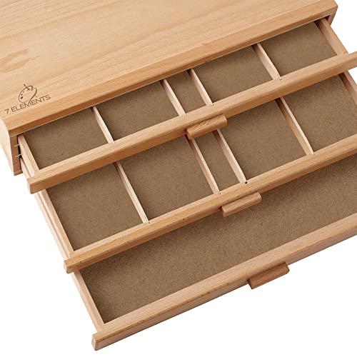 7 Elements 6 Drawer Wooden Artist Storage Box G860