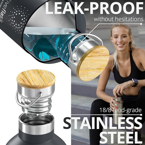 Active Flask 18/32 oz Stainless Steel Insulated Water Bottle with Straw P203