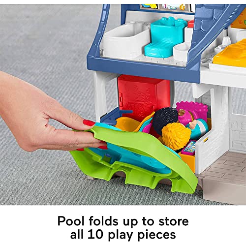 Fisher-Price Little People Friends Together Play House Set with Smart Stages N5792